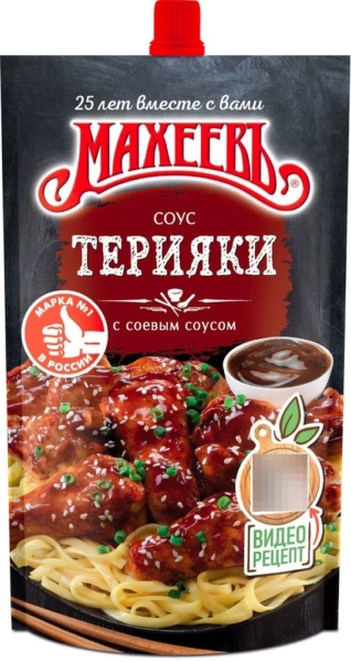 Соус Махеев Деликатесный Терияки 230гр