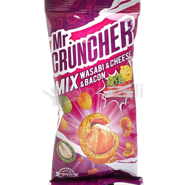 Арахис в хрустящей корочке Mr.Cruncher со вкусом Васаби 60гр