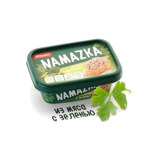Колбасное изделие Намазка мясная с зеленью 150г Беларусь*