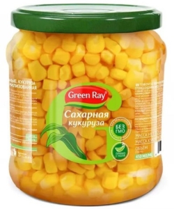 Кукуруза Green Ray сахарная 460гр