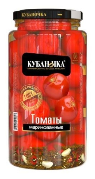 Томаты Черри маринованные Кубаночка 360гр