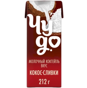 Коктейль молочный Чудо кокос-сливки 2% 0,2л