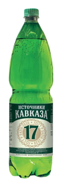 Вода минеральная Источники Кавказа 17 1,5л