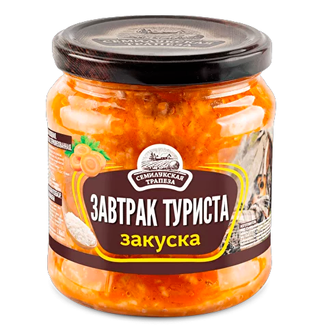 Закуска овощная Завтрак Туриста Семилукская трапеза 460гр