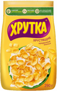 Хлопья кукурузные Хрутка 290гр