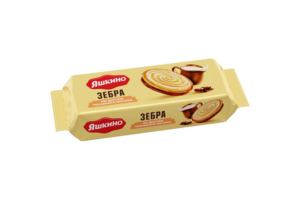 Печенье Зебра со вкусом топленого молока